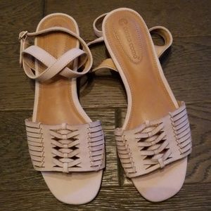 corso como leather sandals